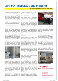 Interview im Wartauer Gw&auml;rb - GRAF