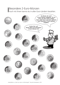 Besondere 2-Euro-Münzen