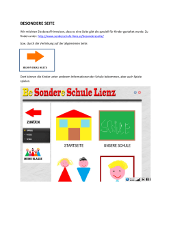 Besondere Seite - Sonderschule Lienz