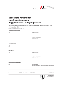 Besondere Vorschriften
