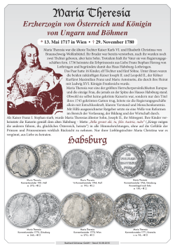 Maria Theresia Taler und Kleinmünzen