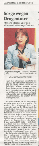 Drogentoter - Presseclub Nürnberg