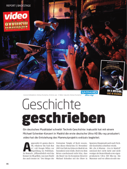Pressebericht - In