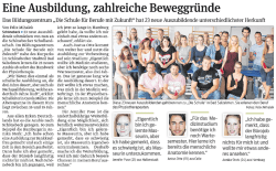 Eine Ausbildung, zahlreiche Beweggr&uuml;nde