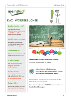 daz - wörterbücher