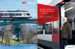 S6 Basel SBB-Zell i.W. S5 Weil a. R.-Steinen/ Zell i.W.