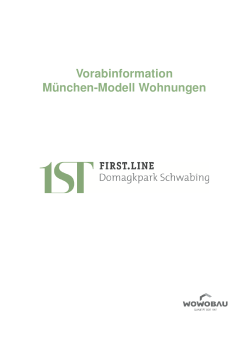 Prospekt M&uuml;nchen Modell - Wowobau Wohnungsbau GmbH