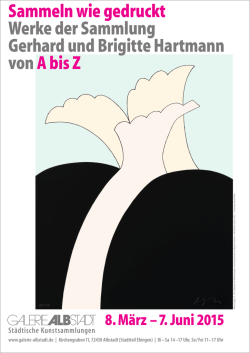 Sammeln wie gedruckt