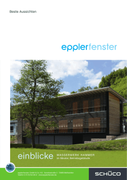 einblicke WASSERWERK HAMMER