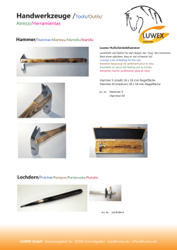Handwerkzeuge