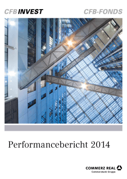 Commerz Real AG Performance-Bericht 2014