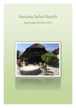 Kanona Safari Ranch