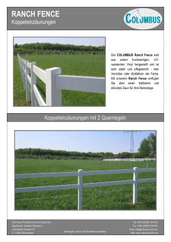RANCH FENCE