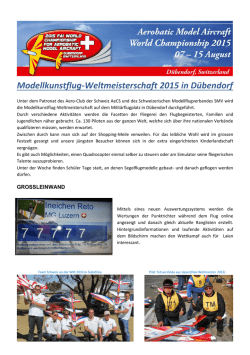 Informations Brochure in Deutsch f&uuml;r Besucher