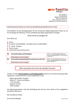 www.schule.rp-stuttgart.de Bitte verwenden Sie immer das aktuelle