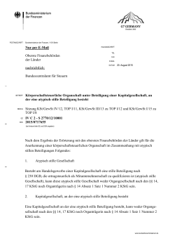 IV C 2 - S 2770/12/10001 - Bundesfinanzministerium