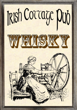 Unsere Whiskykarte - Irish Cottage Pub