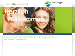 Infos zum Elternabend Dez 2015