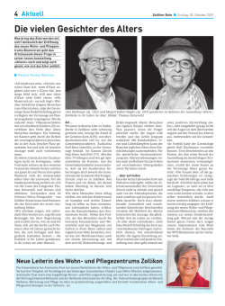 Die vielen Gesichter des Alters