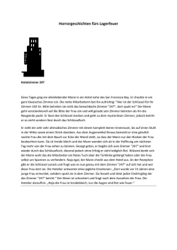 Horrorgeschichten f&uuml;rs Lagerfeuer