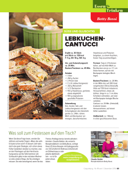 lebkuchen- cantucci