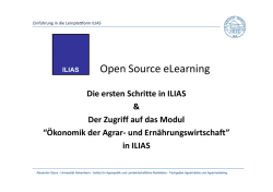 ilias - Universit&auml;t Hohenheim