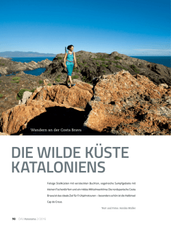Die wilDe K&uuml;ste Kataloniens