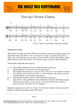 Navajo Stone Game - Die Welt des Rhythmus