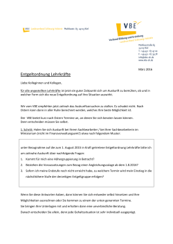 Infoschreiben
