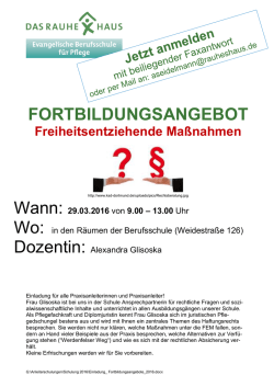 Arbeitsauftrag zur Vorbereitung der Klausur im Lernfeld 23