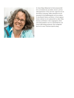 Dr. Karen Meyer-Rebentisch ist Kulturwissenschaft