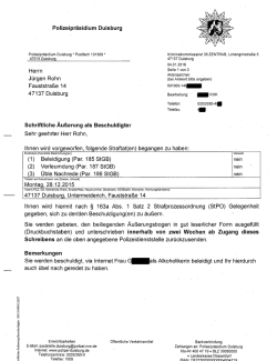 Gleich drei Delikte aus dem Strafgesetzbuch werden ihm