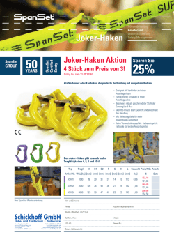Joker-Haken - Schickhoff GmbH