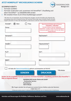 DRUCKEN SENDEN - HomePilot