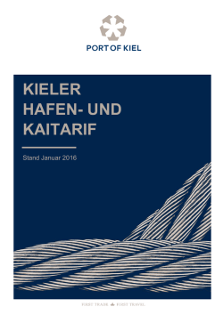 kieler hafen- und kaitarif
