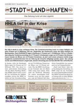 HHLA tief in der Krise