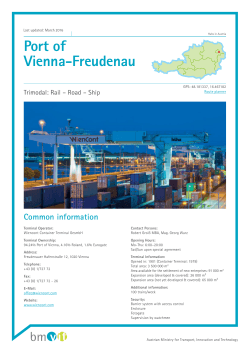 Port of Vienna-Freudenau