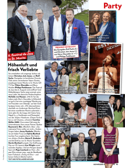 H&ouml;henluft und frisch Verliebte
