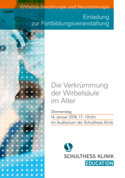 Die Verkrümmung der Wirbelsäule im Alter