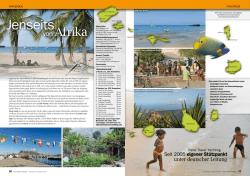 Jenseits - Trend Travel & Yachting