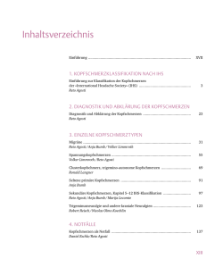 Inhaltsverzeichnis