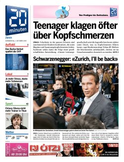 Teenager klagen öfter über Kopfschmerzen