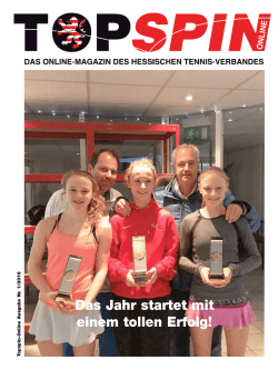 Das Jahr startet mit einem tollen Erfolg!