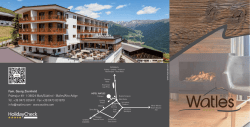 Imageprospekt - Hotel Watles