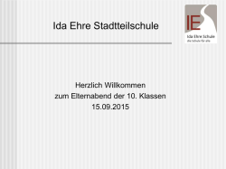 Ida Ehre Stadtteilschule