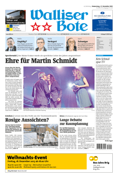 Ehre f&uuml;r Martin Schmidt