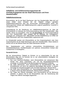 Informationsblatt