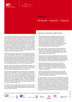 Herkunft – Ankunft – Zukunft - Freiwilligenzentrum Darmstadt