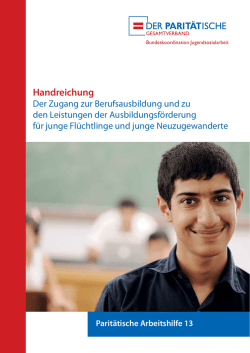 Handreichung - Der Paritätische