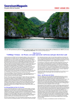 Vielfältiges Vietnam – Zu Wasser, zu Lande und in